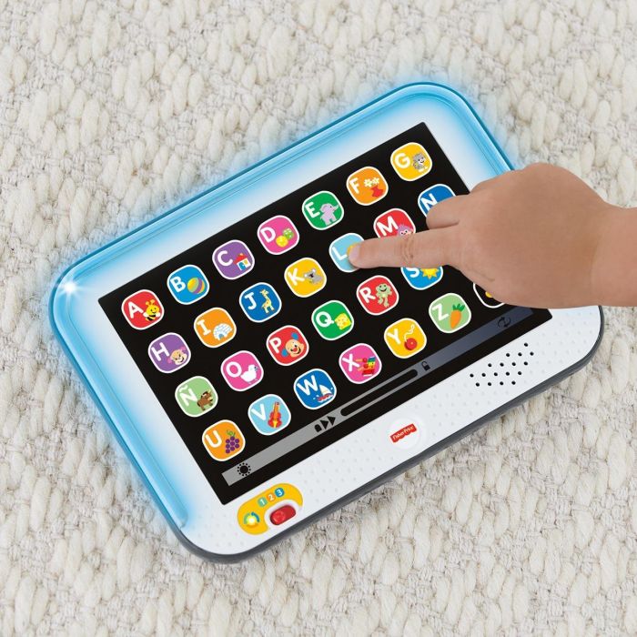 Fisher-Price Cdg61 Mi Primera Tableta Descubrimientos con Tecnología Inteligente, 3 niveles de juego, 28 botones, español +12 meses 3 Fisher-Price Cdg61 Mi Primera Tableta Descubrimientos con Tecnología Inteligente, 3 niveles de juego, 28 botones, español +12 meses 3
