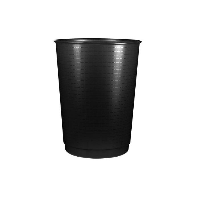 Papelera Plastico Cep 133R Maxi 40 Litros Negro