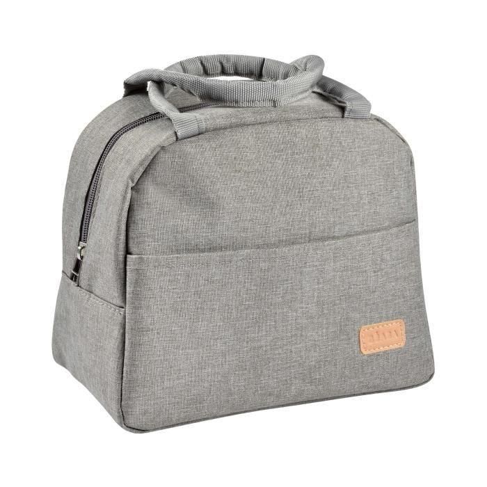 BEABA, lonchera térmica gris jaspeado 1 BEABA, lonchera térmica gris jaspeado 1