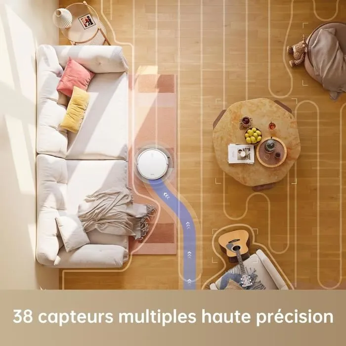 Mova Robot aspirador y fregona DRE1709540244634, 4500 Pa, 300 ml, Blanco 1