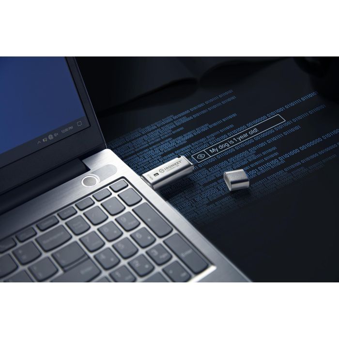 Kingston IronKey IKLP50 Memoria USB 128GB 3.2 con Cifrado AES 10