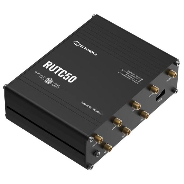 Teltonika RUTC50 Router Industrial 5G 2 Teltonika RUTC50 Router Industrial 5G 2
