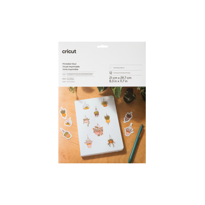 Cricut 2010363 Vinilo de Transferencia Térmica Liso, 12 Hojas 210x297 mm, Compatible con Cricut Maker, Explore y Joy Xtra 0 Cricut 2010363 Vinilo de Transferencia Térmica Liso, 12 Hojas 210x297 mm, Compatible con Cricut Maker, Explore y Joy Xtra 0
