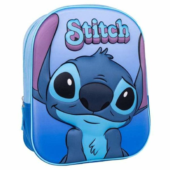 Mochila infantil 3D stitch 25x31x10 cm