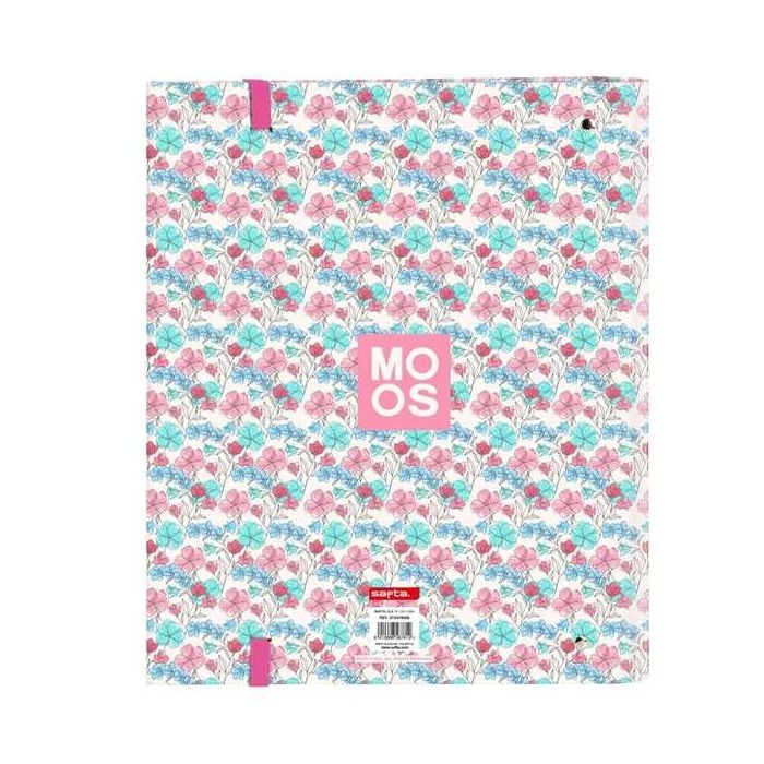 Safta Carpeta 4 Anillas 35mm Flores con Recambio 27x32x3,5 cm 3 Safta Carpeta 4 Anillas 35mm Flores con Recambio 27x32x3,5 cm 3