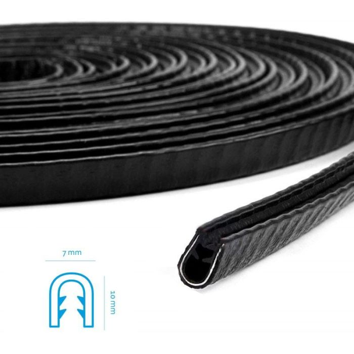 Occ Sport Protector De Puerta Negro Carbon OCCDEC015 Universal Para Coches 6