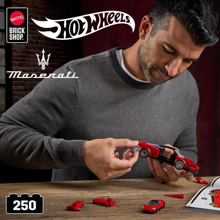MEGA BLOKS Maserati MC20 Jfr90 Hot Wheels – Coche de Construcción 1:32 con Pegatinas Personalizables y Puertas de Ala de Mariposa 5 MEGA BLOKS Maserati MC20 Jfr90 Hot Wheels – Coche de Construcción 1:32 con Pegatinas Personalizables y Puertas de Ala de Mariposa 5