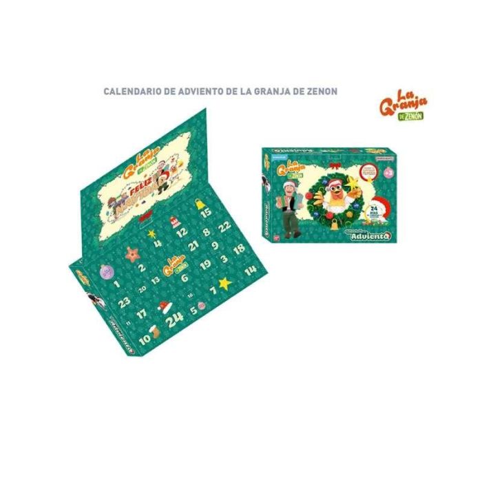 Calendario de adviento de la granja de zenon. 24 dias de diversión y sorpresas!. 1