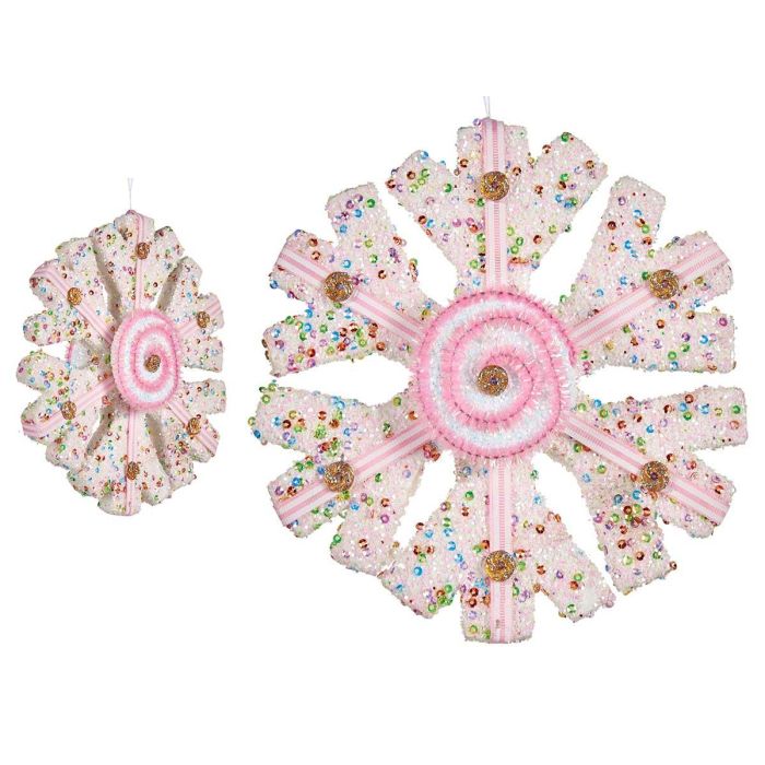 Copo De Nieve Rosa 17Cm Krist+ (8 Unidades) Copo De Nieve Rosa 17Cm Krist+ (8 Unidades)