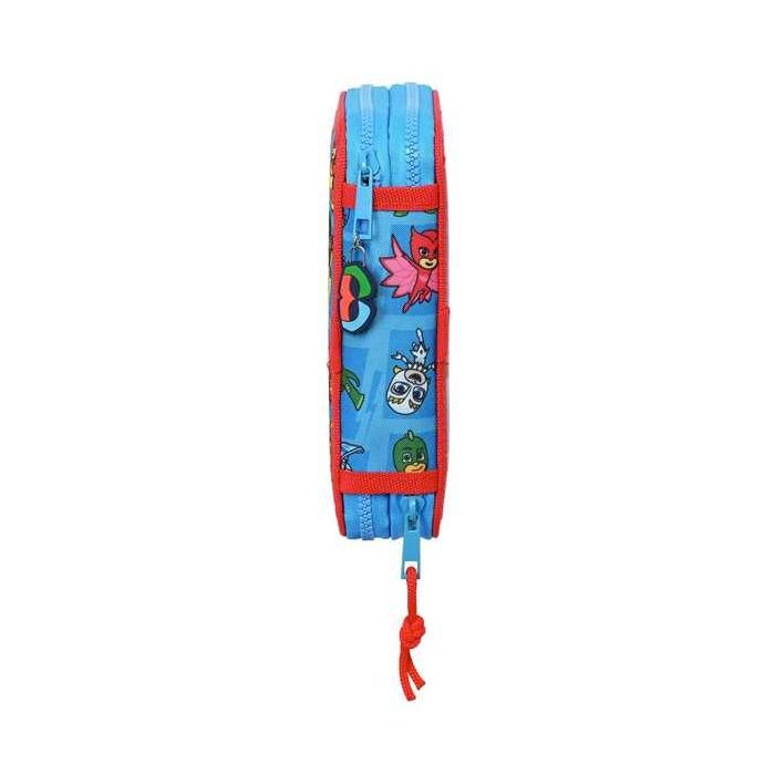 Plumier Doble PJ Masks Azul 12.5 x 19.5 x 4 cm (28 piezas) 2 Plumier Doble PJ Masks Azul 12.5 x 19.5 x 4 cm (28 piezas) 2