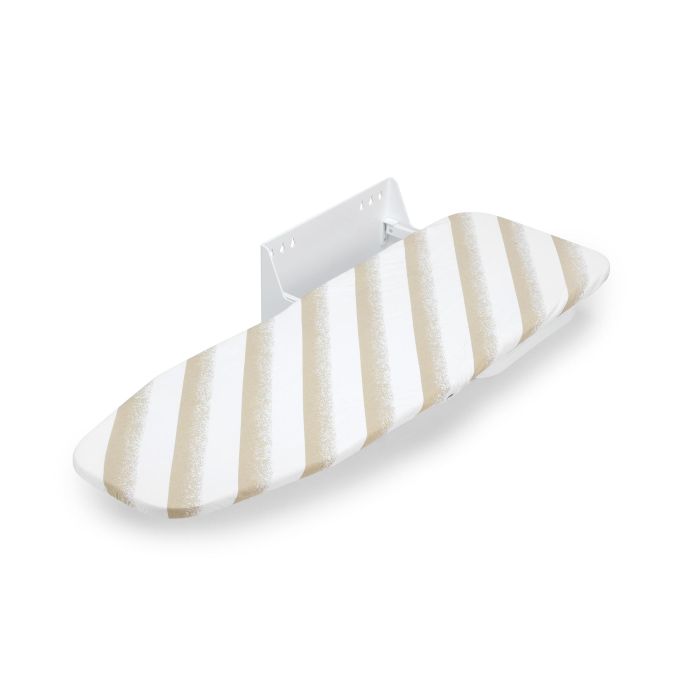 Emuca Tabla de planchar plegable a pared Iron Wall, giratoria 180º, Acero y Madera, Blanco 0 Emuca Tabla de planchar plegable a pared Iron Wall, giratoria 180º, Acero y Madera, Blanco 0