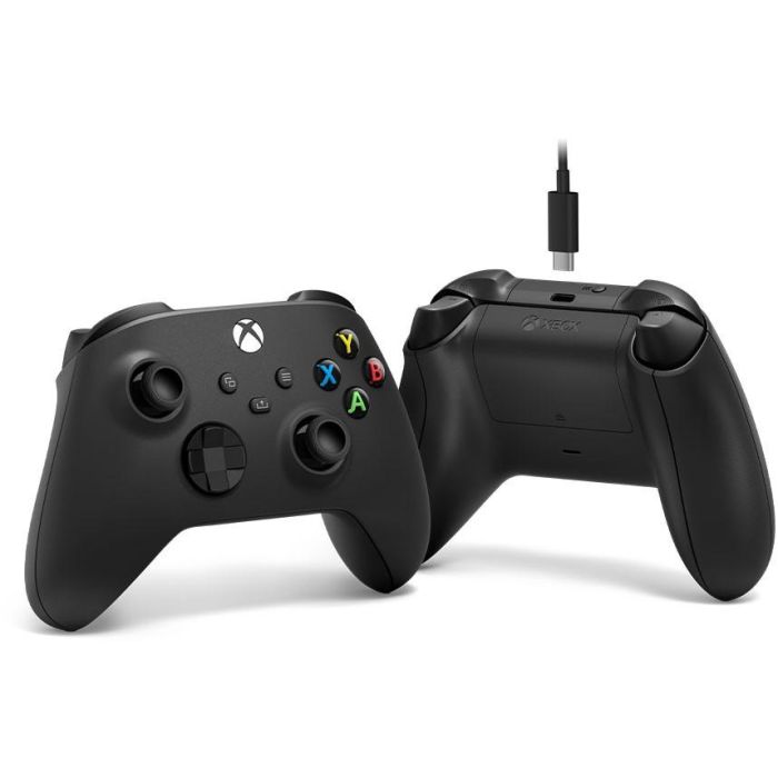 Microsoft Xbox Wireless Controller + Cable USB-C Inalámbrico y Alámbrico Negro 3 Microsoft Xbox Wireless Controller + Cable USB-C Inalámbrico y Alámbrico Negro 3