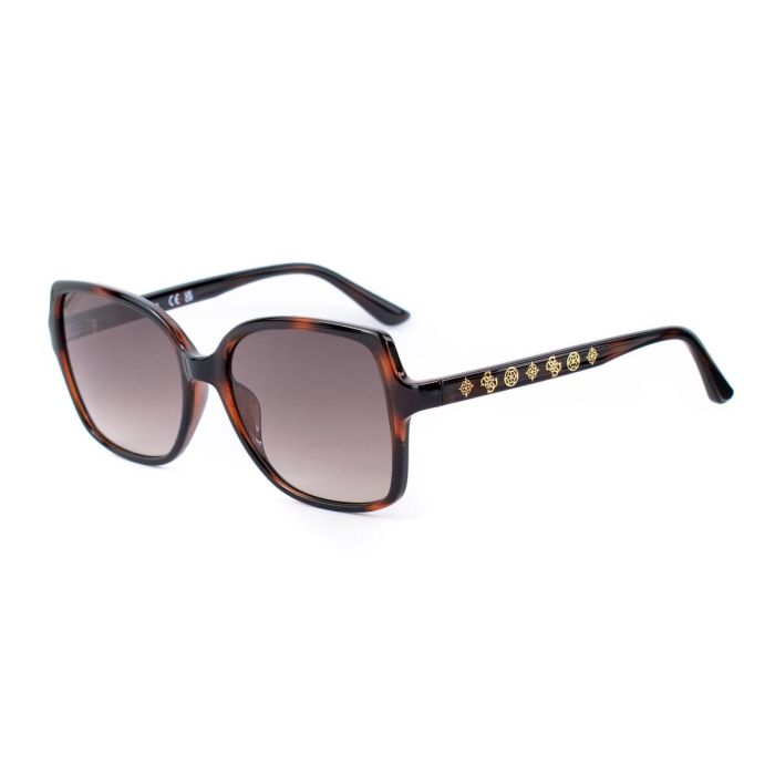 Guess Gafas GU00100 52F Gafas de Sol Cuadradas para Mujer 55mm Montura Havana Oscuro Cristal Marrón Degradado 2 Guess Gafas GU00100 52F Gafas de Sol Cuadradas para Mujer 55mm Montura Havana Oscuro Cristal Marrón Degradado 2