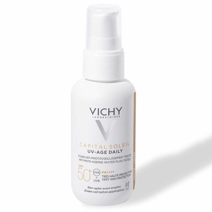 Vichy Capital Soleil Face Serum Uv Age Fps50 Com Cor 40 mL