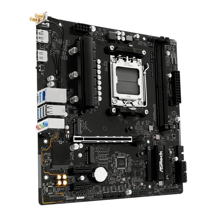 ASRock Placa Base A620AM-X WiFi AM5 mATX HDMI/DP DDR5 para AMD Ryzen 7000/8000/9000 Series, 128GB DDR5, Wi-Fi Integrado 2 ASRock Placa Base A620AM-X WiFi AM5 mATX HDMI/DP DDR5 para AMD Ryzen 7000/8000/9000 Series, 128GB DDR5, Wi-Fi Integrado 2