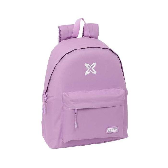 Safta Mochila Munich Basicos Lila 33x42x15 cm 0 Safta Mochila Munich Basicos Lila 33x42x15 cm 0