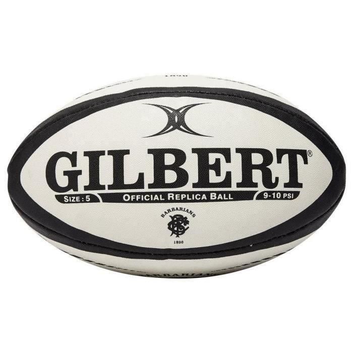 Bola de rugby de réplica de Gilbert - Bárbaros - Tamaño 5 1