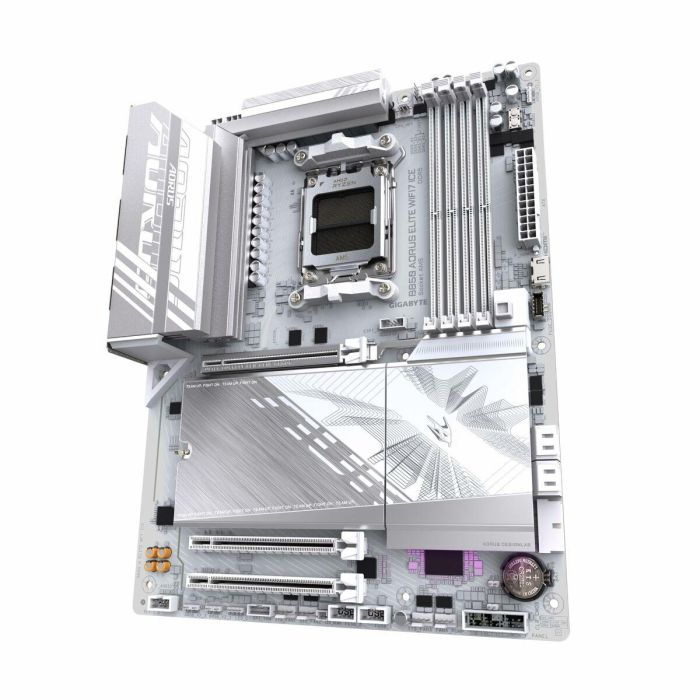 Gigabyte B850 AORUS ELITE WIFI7 ICE Placa Base - AMD Ryzen 9000, Wi-Fi 7, DDR5 8200MHz, PCIe 5.0, USB 3.2 Gen 2x2, 9MB85EL7E-00-G10 13 Gigabyte B850 AORUS ELITE WIFI7 ICE Placa Base - AMD Ryzen 9000, Wi-Fi 7, DDR5 8200MHz, PCIe 5.0, USB 3.2 Gen 2x2, 9MB85EL7E-00-G10 13