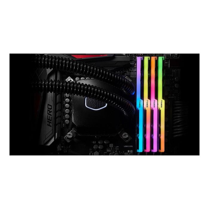 G.Skill Trident Z RGB 64GB (4x 16GB) DDR4 3600MHz CL16 Quad-Kit F4-3600C16Q-64GTZRC Intel XMP 2.0 Schwarz