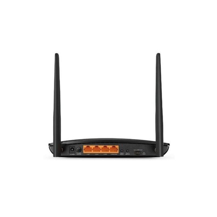 TP-Link Router Inalámbrico 4G+ LTE Cat6 AC1200 MR500 Doble Banda Gigabit Ethernet Antenas Desmontables WiFi 802.11ac 1