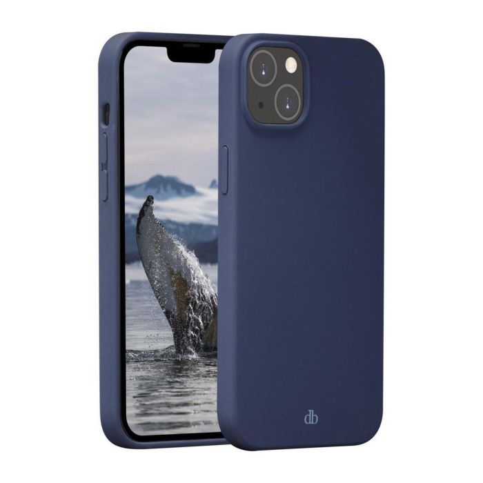 dbramante1928 Funda Greenland iPhone 14 Max Pacific Blue - 100% Reciclada y Reciclable, Protección Anti-Impactos 1