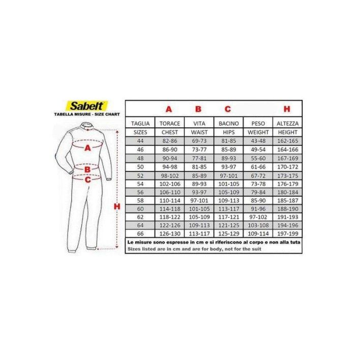 Sabelt SBRFTUTS1NRL Traje Rocket TS-1 FIA 8856-2018 Negro Talla L 1