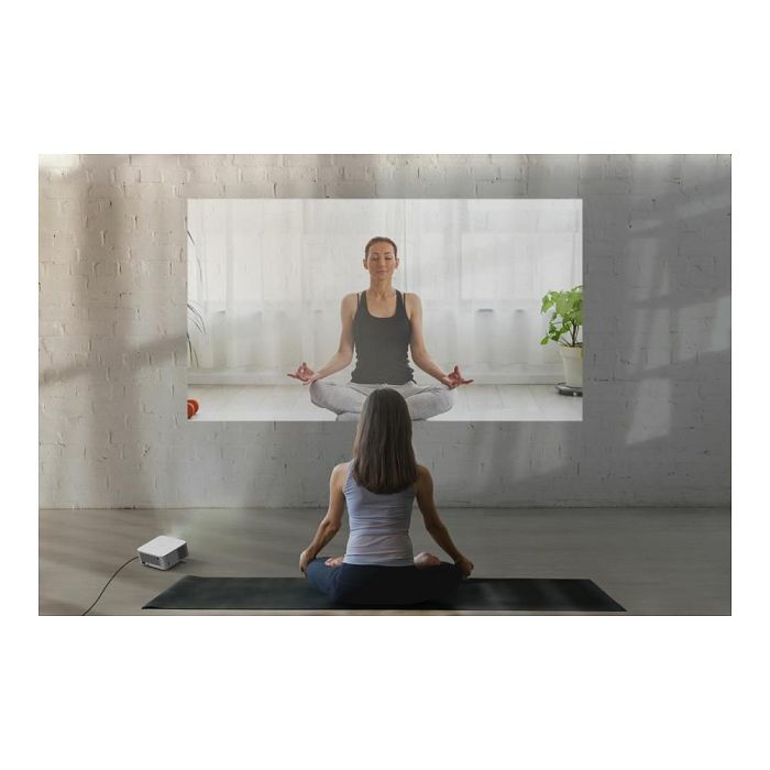 Optoma ML1080ST Proyector DLP Láser Full HD 1080p, Ultraportátil Tiro Corto, 1200 Lúmenes, Corrección Automática ToF, 3000000:1 Contraste, USB-C, 1 kg