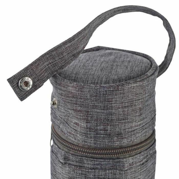 Porta biberones THERMOBABY - aislado - gris jaspeado 2