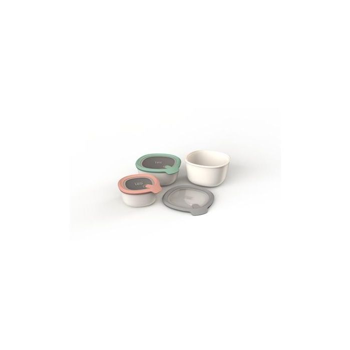Berghoff 3950220 Set de 3 Contenedores de Alimentos Apilables, Apto para Microondas, Congelador y Lavavajillas 1 Berghoff 3950220 Set de 3 Contenedores de Alimentos Apilables, Apto para Microondas, Congelador y Lavavajillas 1
