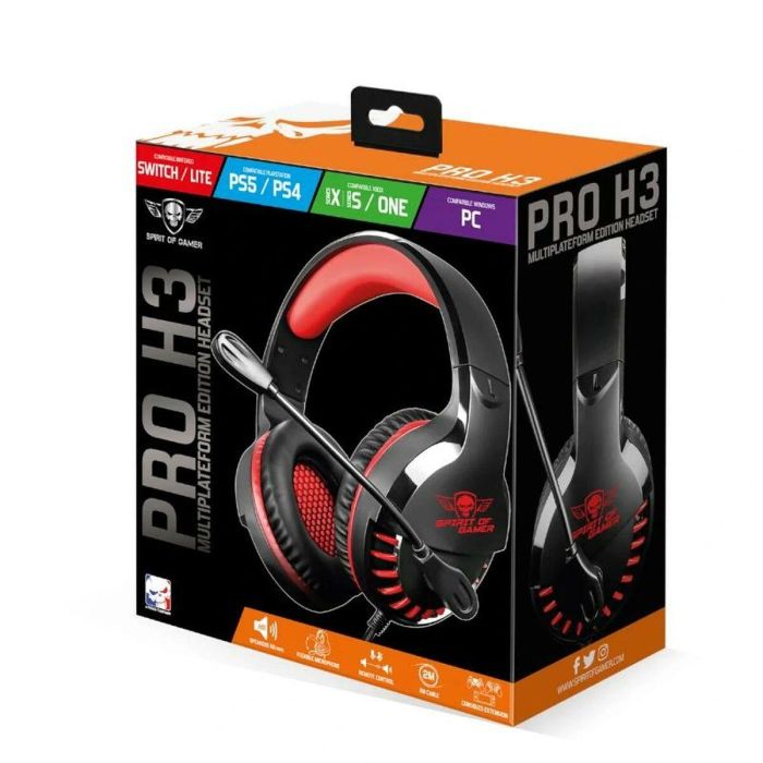Auriculares Spirit of Gamer Pro H3 PC 1