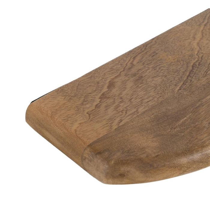 Estante Miel Madera de Mango Decoración 80 X 17 X 3 cm