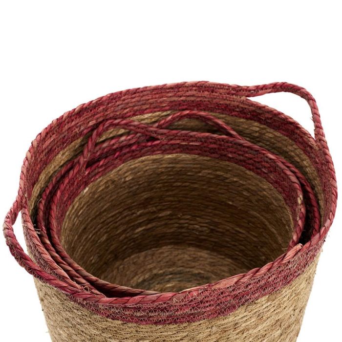 Juego De 3 Cestas Trenzadas Bicolo Home Deco Factory 4