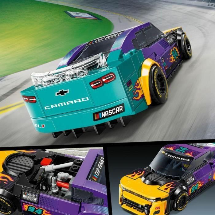 LEGO Speed Champions 76935 NASCAR Next Gen Chevrolet Camaro ZL1 - Set de coches de carreras 3