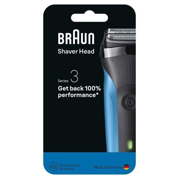 Braun BRA8700216736879 Cabezal de Afeitadora Serie 3 - 2 Láminas - 100% Fabricado en Alemania 4