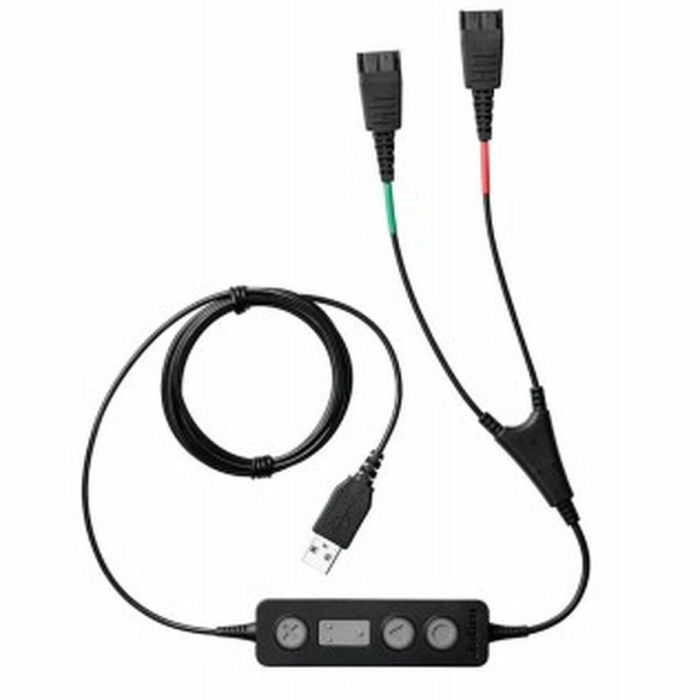 Adaptador USB Jabra Link 265 USB/QD Negro