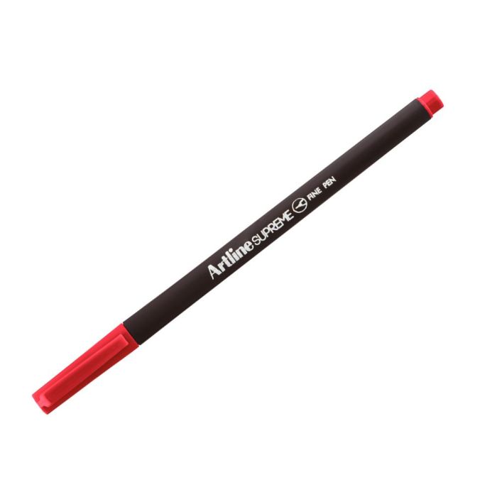 Rotulador Artline Supreme Epfs200 Fine Liner Punta De Fibra Rojo 0,4 mm 12 unidades 1