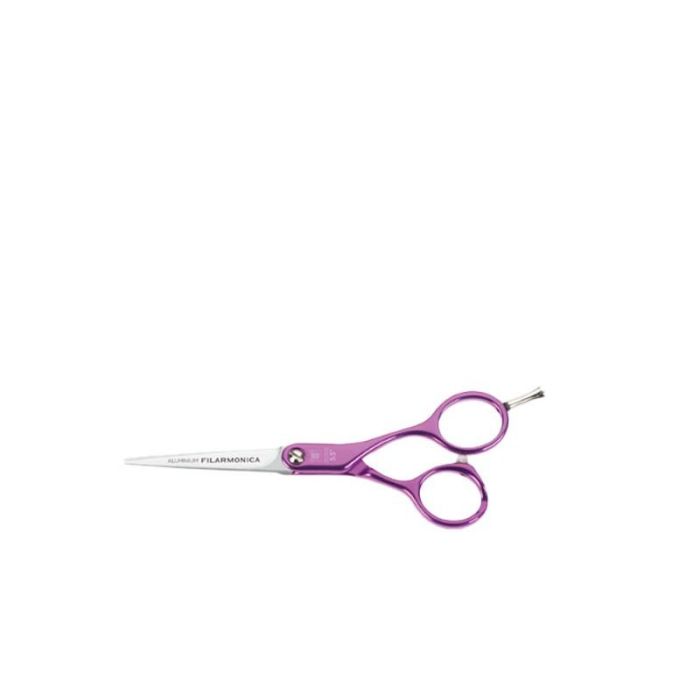 Tijera Peluquería Aluminium Morada 5.5" Filarmónica Filarmónica