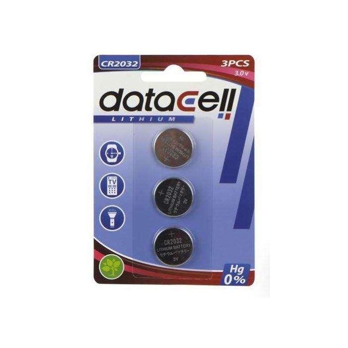 Pila boton cr2032 datacell (blister 3 pilas) Pila boton cr2032 datacell (blister 3 pilas)
