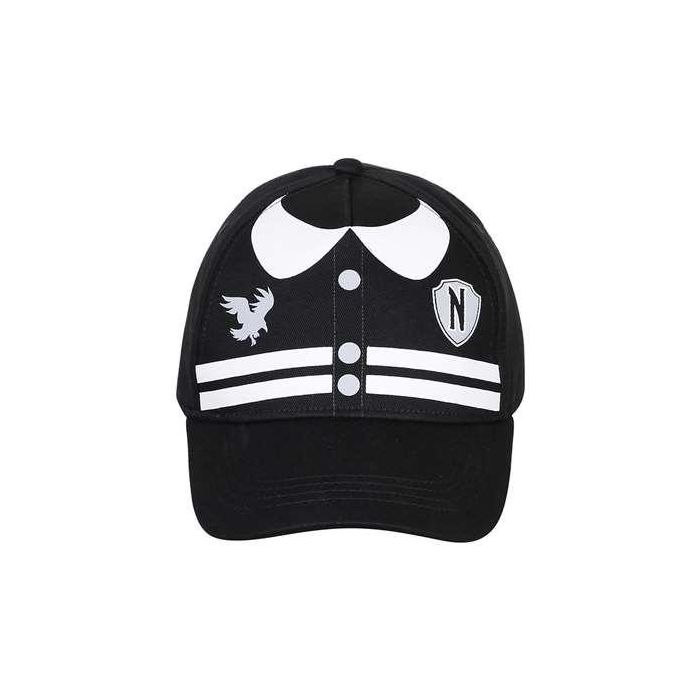 Karactermania Gorra Infantil Miércoles Varsity Algodón Ajustable Dimensiones 25 x 20 x 14 cm 0 Karactermania Gorra Infantil Miércoles Varsity Algodón Ajustable Dimensiones 25 x 20 x 14 cm 0