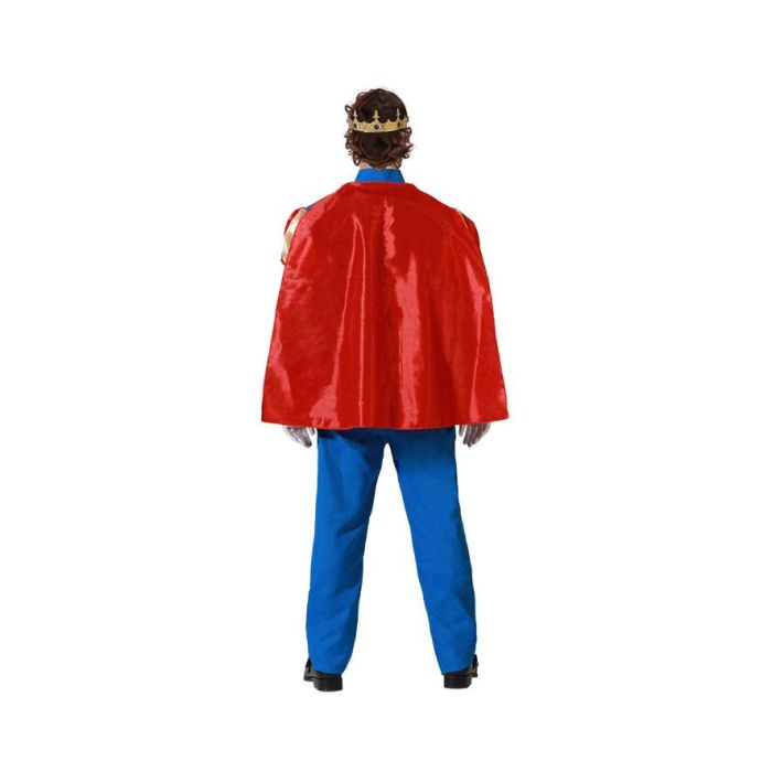 Disfraz Príncipe Azul con Capa Hombre Adulto Talla M-L