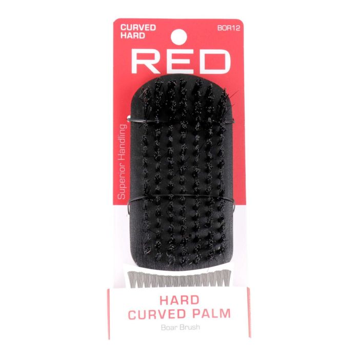 Red Kiss Professional Hard Curved Palm Brush Red Kiss Professional Hard Curved Palm Brush