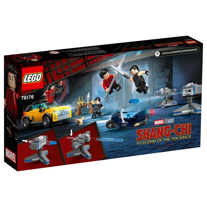 LEGO Marvel Avengers Huida de los Diez Anillos 76176, Juego de Construcción, 321 Piezas, 7+ Años