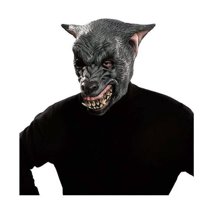 Full werewolf latex mask one size Full werewolf latex mask one size