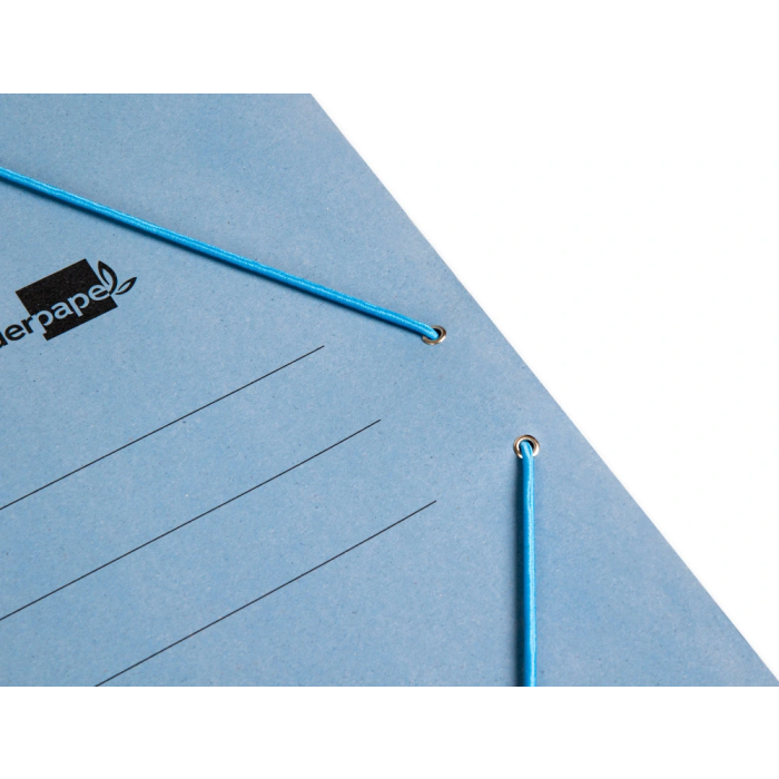 Liderpapel Carpeta Sencilla Folio Cartón Pintado Azul 5