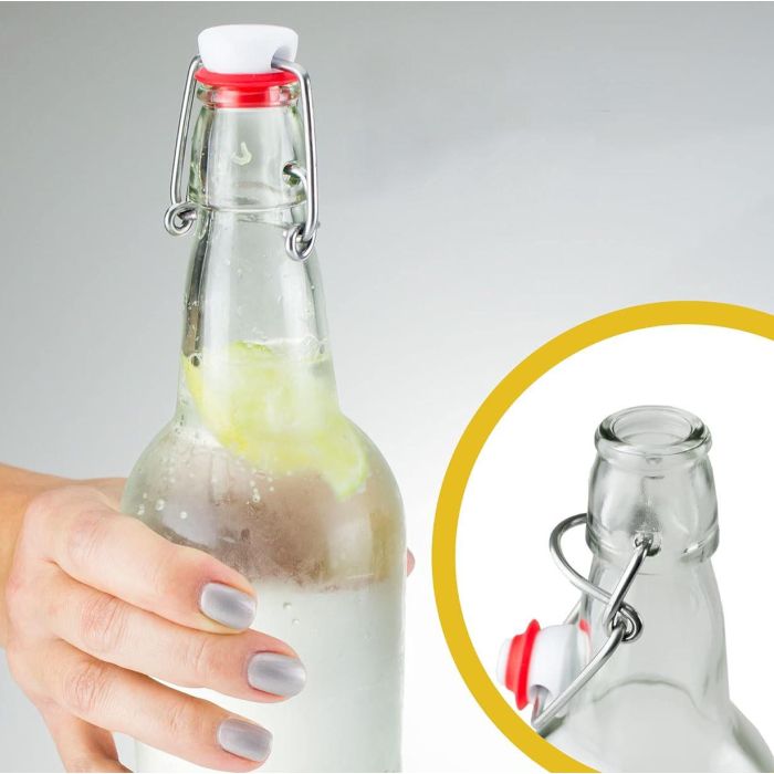 Botella hermética 1000 ml La Mediterranea (12 Unidades) 10 Botella hermética 1000 ml La Mediterranea (12 Unidades) 10