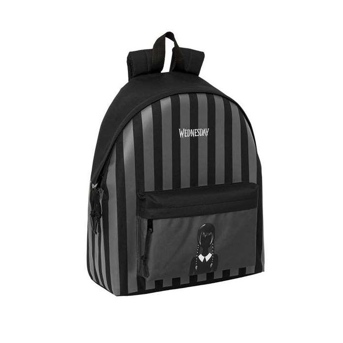 Mochila Escolar Wednesday Negro 33 x 42 x 15 cm 0 Mochila Escolar Wednesday Negro 33 x 42 x 15 cm 0