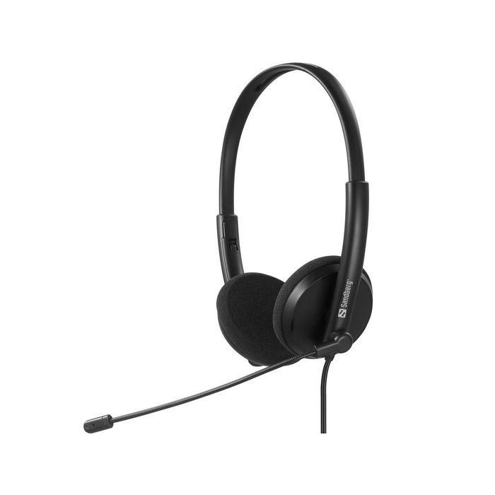 Sandberg Auriculares USB-C para Oficina con Micrófono y Control de Volumen Integrado, Audio Alta Calidad Teleconferencias 0 Sandberg Auriculares USB-C para Oficina con Micrófono y Control de Volumen Integrado, Audio Alta Calidad Teleconferencias 0