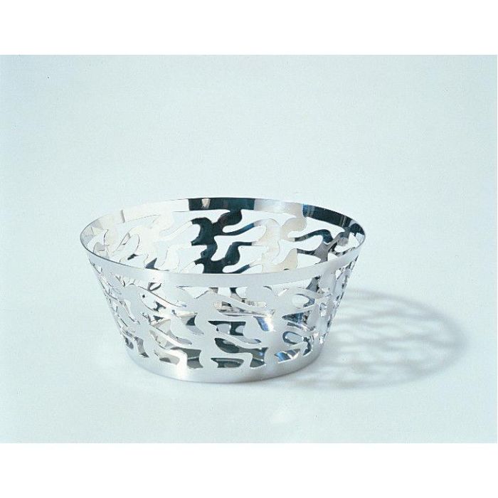 Ethno Cesto Mediano Acero 20Cm ALESSI SG28 1 Ethno Cesto Mediano Acero 20Cm ALESSI SG28 1