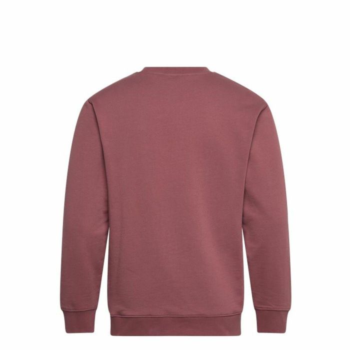 Sudadera sin Capucha Hombre Lee Lee Patch Crew Sws Rojo Carmesí 2