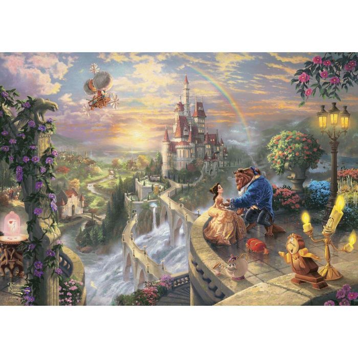 Disney Puzzle La Bella y la Bestia 500 Piezas Edad Recomendada 3+ Años 1 Disney Puzzle La Bella y la Bestia 500 Piezas Edad Recomendada 3+ Años 1